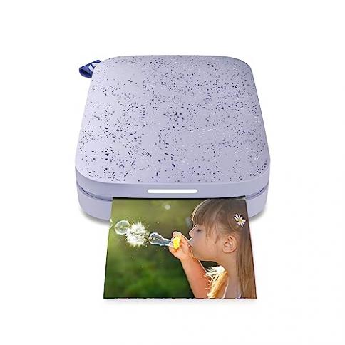 HP Sprocket Portable 2x3 Instant Photo Printer (Lilac) Print Pictures on  Zink Sticky-Backed Paper from your iOS Android Device. : Precio Guatemala