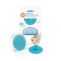 Esponja de baño para bebé | Cepillo extra suave para la costra láctea |  Peines de silicona para masaje