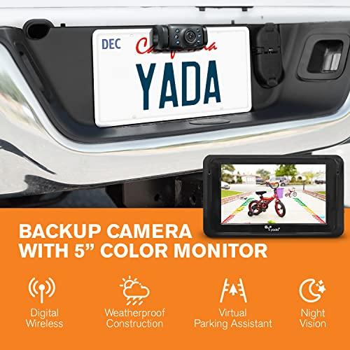 YADA Vehicle Backup Camera Expandable System, 5 Dash Camera