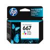 HP - 667 - Ink Cartridge - Tricolor - 3YM78AL