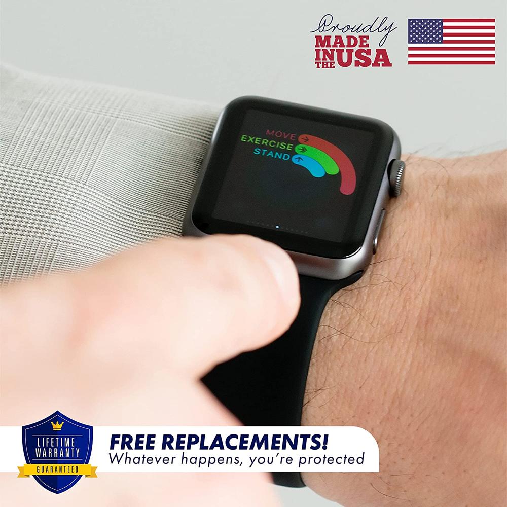 ArmorSuit Paquete de 6 protectores de pantalla para Apple Watch Series 4/5 (44 mm) Película