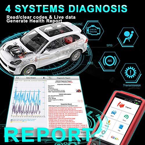 2023 Nuevo Elite LAUNCH OBD2 Scanner CRP429c, ABS SRS TCM ENG Code