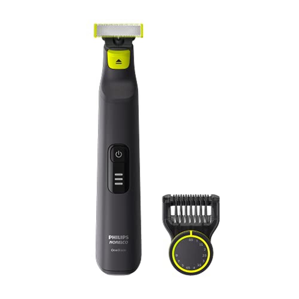  Philips Norelco Oneblade - Kit de recortadora y afeitadora  eléctrica híbrida para barba y afeitadora eléctrica para hombres + funda  NeeGo para Philips Norelco One Blade : Belleza y Cuidado Personal