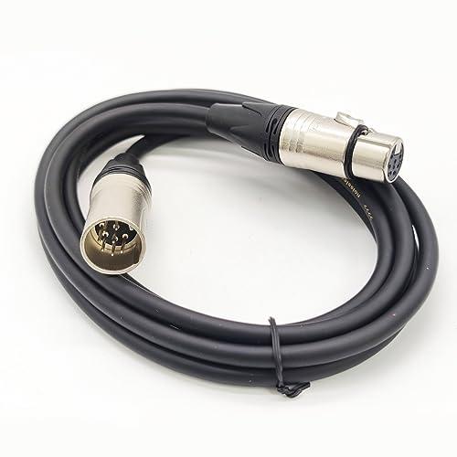 FOWIUNYE 7 Pin XLR Connector Cable, 6.5 Feet XLR Microphone Cable