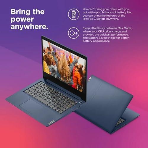 Lenovo Ideapad 3 14 Fhd Laptop Amd Ryzen 7 5700u 8gb Ram 512gb Ssd Windows 11 Home Abyss 2223