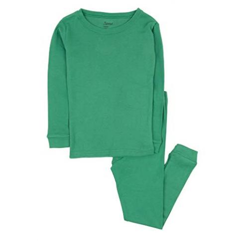 Leveret Conjunto de pijama de 2 piezas para niños y niñas, 100% algodón  (2-14 años)