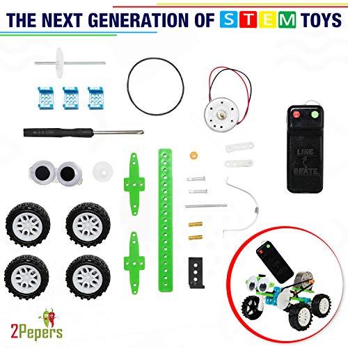 Kits de ciencia robótica de motor eléctrico, juguetes STEM para niños, kits  de experimentos de ciencia de construcción para niños y niñas, garabatos