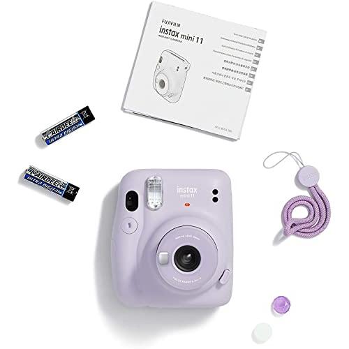 Cámara instantánea Fujifilm Instax Mini 11 - Lila Púrpura + con paquete de  120 : Precio Guatemala
