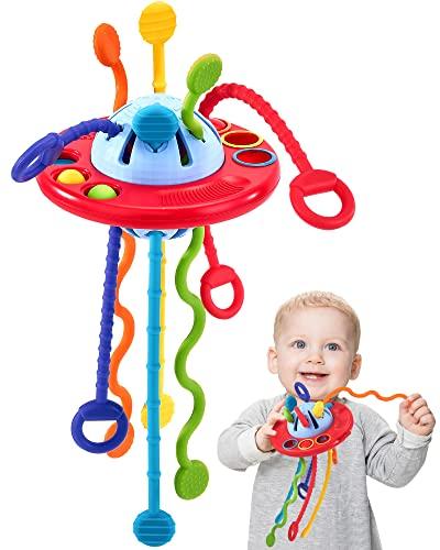Cubo Montessori Con Bloques Sensoriales Y Pelotas Para Bebés De 6 A 12 Meses – Juego De Clasificación De Formas Y Colores, Regalo Ideal Para Cumpleaños Y Navidad