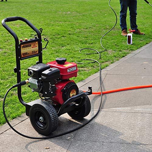YAMATIC Pressure Washer Hose 50FT Super Flexible 1 4 M22 Power