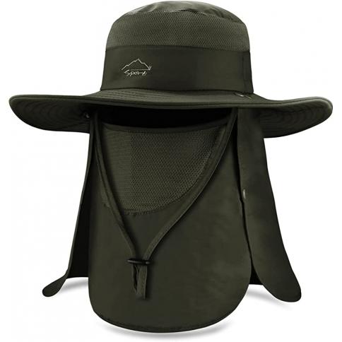 antes de recursos humanos Culpable BROTOU Gorra para el sol Sombreros de pesca, UPF 50+ Sombrero de protección  para exteriores