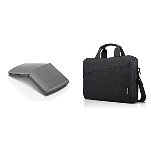 Lenovo Yoga Mouse with Laser Presenter, Iron Grey, Gray Laptop Shoulder Bag  T210, 15.6-Inch Laptop or Tablet, Sleek, Durable and Water-Repellent  Fabric, Lightweight Toploader, Black : Precio Guatemala