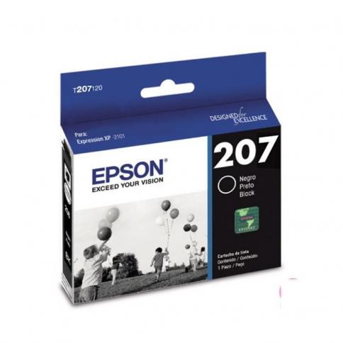 Cartucho de Tinta 207, Color Negro, Para Multifuncional XP-2101, T207120-AL  Epson Entrega a toda Costa Rica Entrega a toda Costa Rica