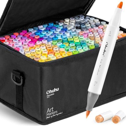 Art Markers, 65 Coloring Markers and 1 Blender, 66 Pack Alcohol 66 Colors