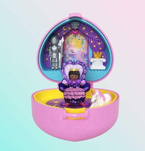 Polly Pocket Collector Compact with 2 Dolls, Keepsake Collection Royal