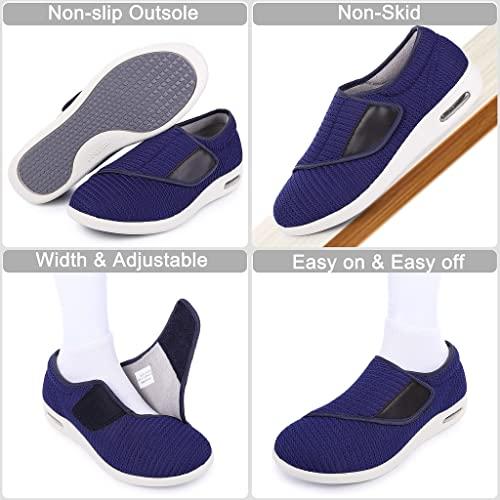 Elitechoice Diabetic Shoes for Men, Wide Width Elderly Mens Diabetic