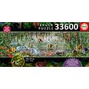  Educa 33,600 Piece Wild Life Puzzle with Wheeled Wooden Carry  Case : Toys & Games
