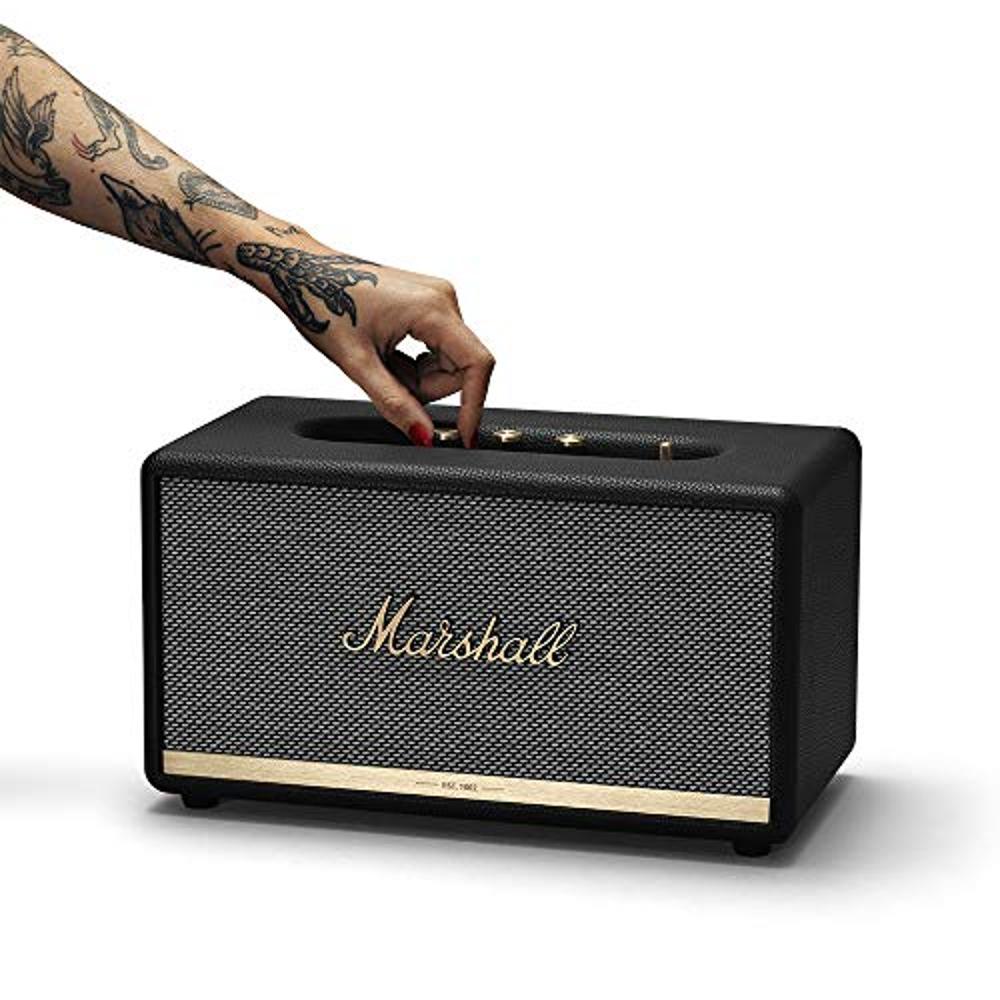 Marshall Altavoz Bluetooth Stanmore II, inalámbrico, negro y dorado :  : Electrónica