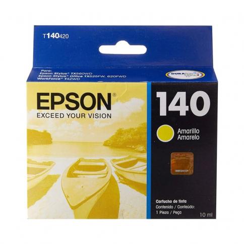 Epson Cartucho De Tinta Amarillo T140420 Para Stylus Office T42Wd/Tx525Fw/Tx620Fwd/Stylus  TX560WD Entrega a toda Costa Rica