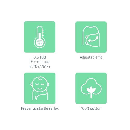 SwaddleMe by Ingenuity Original Swaddle Tamaño grande, 36 meses, 3 unidades (paquete de 1