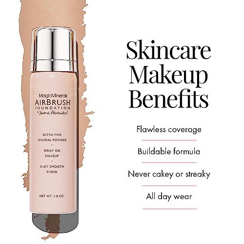 Jerome Alexander MagicMinerals AirBrush Foundation, Spray Makeup with