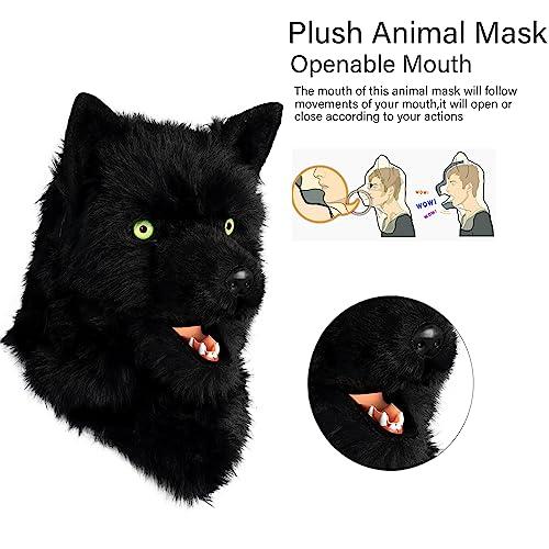 Nimble Mouth Wolf Mask/ Furry Mask /Realistic Animal Party Mask - China  Halloween Mask and Latex Mask price