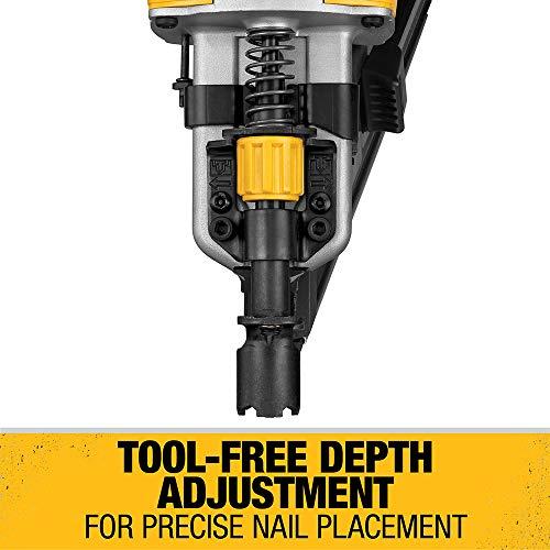 DEWALT 20V MAX* XR Framing Nailer, Dual Speed, Tool Only (DCN692B), 38.