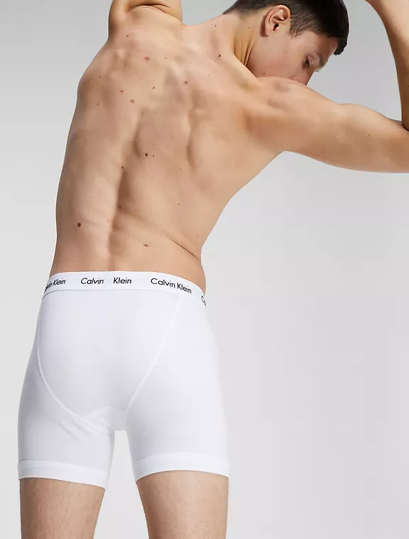 Calvin Klein Cotton Stretch 3 Pack Boxer Brief Talla Sch Colo Blanco Precio Guatemala 2123