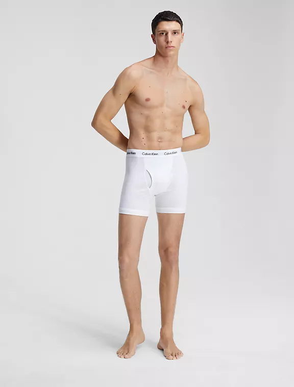 Calvin Klein Cotton Stretch 3 Pack Boxer Brief Talla Sch Colo Blanco Precio Guatemala 5779