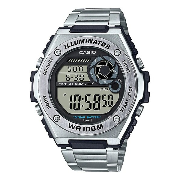 casio wr lithium gold