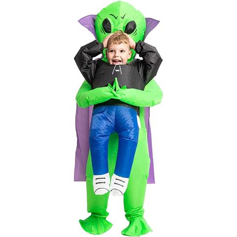  Acekid Disfraz de alienígena para niños, disfraz de alienígena  inflable para niños, disfraz de alienígena para Halloween : Ropa, Zapatos y  Joyería