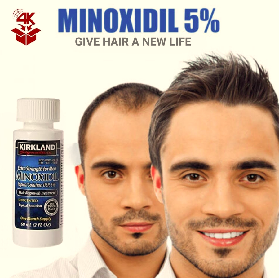 Kirkland Signature Minoxidil Para Hombres 5 Extra Fuerte Crecimiento