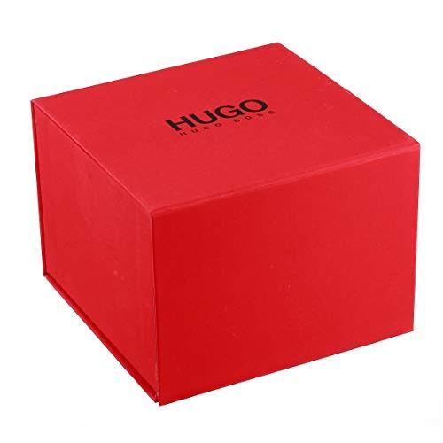 HUGO #Focus Men Qtz Multifunction Stainless Steel and Strap Business Watch,  Color: Black (Model: 1530022) : Precio Guatemala