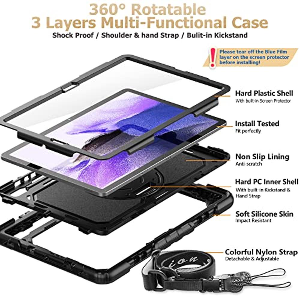 Funda Case Para Galaxy Tab S8 Plus X800 X806 Con Portalapiz