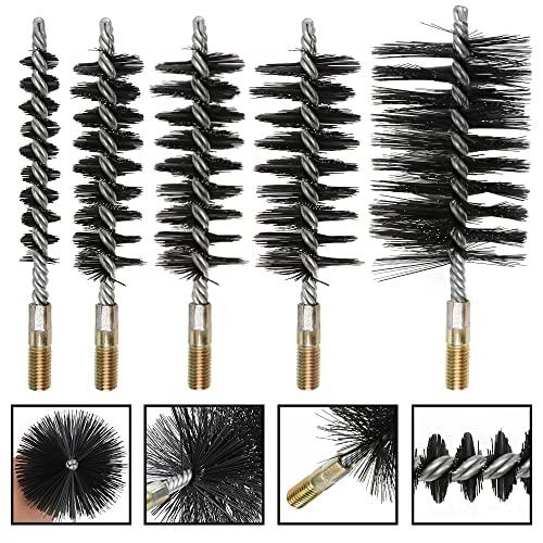 75mm Diameter Stainless Steel Cylinder Wire Tube Pipe Cleaning Brush