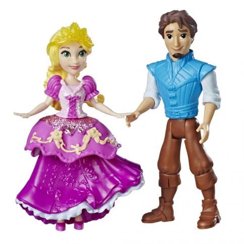 Figuras Rapunzel y Eugene Con Traje Real, Hasbro