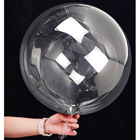  Globos de burbujas Bobo de 36 pulgadas, 8 globos transparentes  Bobo, globo de burbujas grandes transparentes para decoración de Navidad,  boda, fiesta de cumpleaños : Juguetes y Juegos