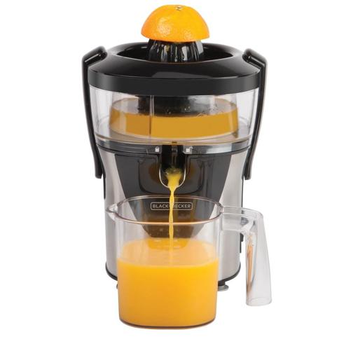Extractor De Jugos Y Exprimidor De Cítricos 2 En 1 Con Sistema Anti-Goteo,  Color Negro/Gris, Black And Decker Entrega a toda Guatemala