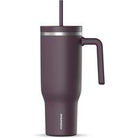 Hydrapeak Voyager Artisan Collection | Bicchiere Termico 1,18L Con Cannuccia E Manico | Teschi Bianchi