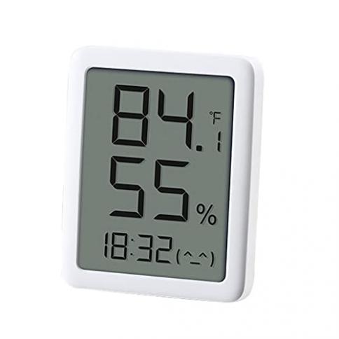 Medidor de calidad de aire interior con termómetro e higrómetro. Pantalla  LCD a color.