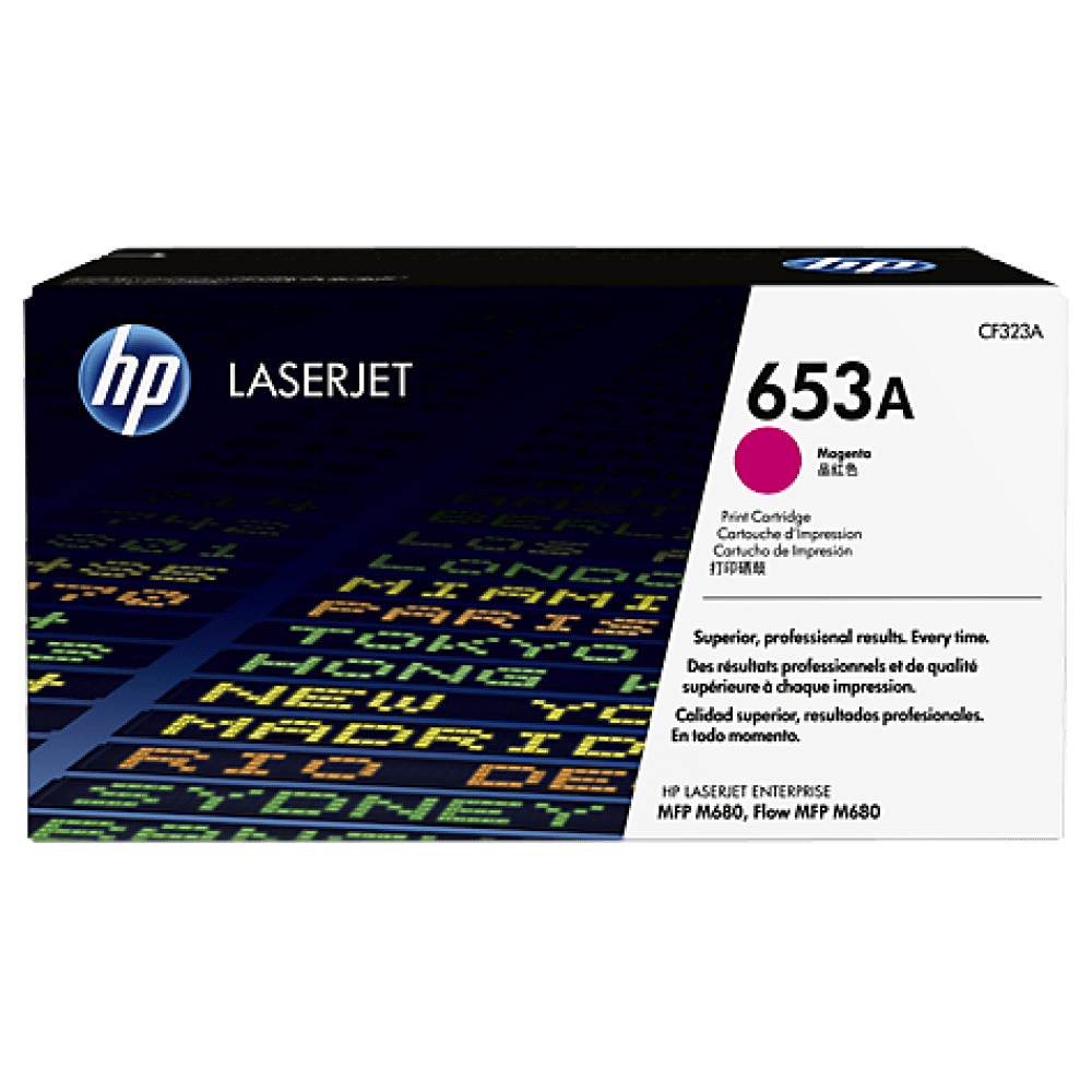 HP Toner Magenta #653A 16,500Pgs CF323A Entrega a toda Costa Rica