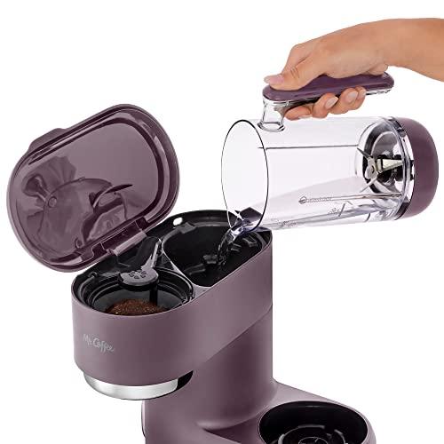 Mr. Coffee 3in1 SingleServe Frappe, Iced Hot Coffee Maker Blender w