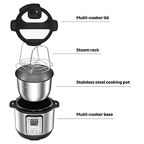 Instant Pot Duo Plus 9-in-1 Electric Pressure Cooker, Slow Cooker, Rice  Cooker, Steamer, Sauté, Yogurt Maker, Warmer & Sterilizer, Includes App  With Over 800 Recipes, Stainless Steel, 8 Quart – The Market Depot