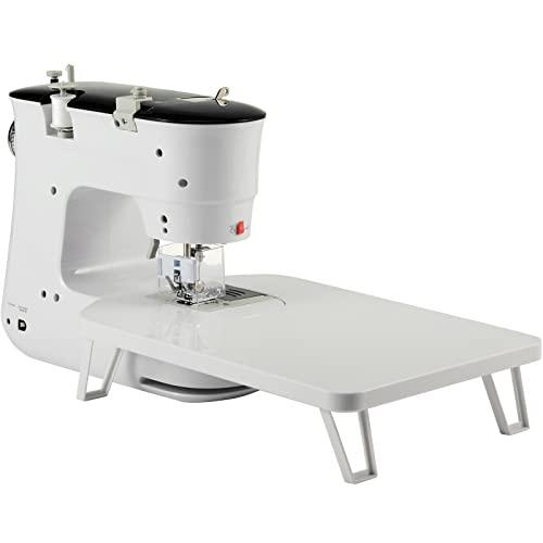 Costway Máquina de coser portátil multifuncional con 16 puntadas  incorporadas, ajustable de 2 velocidades, máquina de coser automática de  rebobinado
