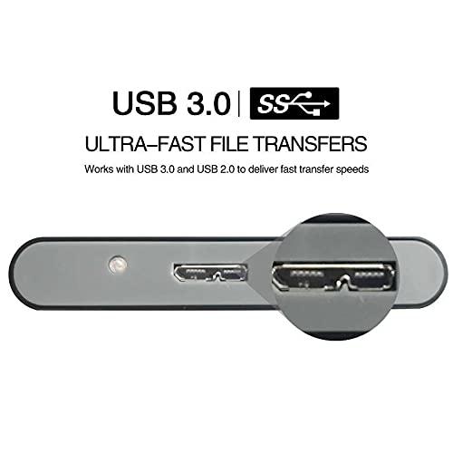  Discos duros externos de alta velocidad móvil de disco duro  mecánico 1TB 2T 4T 6T 8t USB3.0 compatible con PC, Mac 8TB rojo :  Electrónica