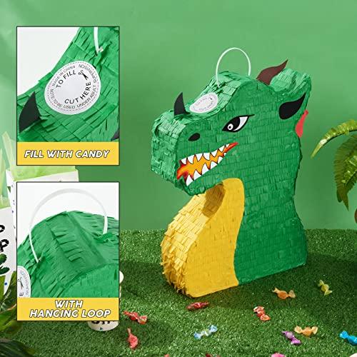 Piñata #1 Dino  Decoracion de dinosaurios fiestas, Juegos para fiesta de  dinosaurio, Manualidades