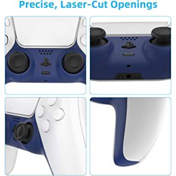 Carcasa para mando de PS5 Playstation 5, carcasa frontal y trasera, placa  frontal de repuesto, tira decorativa DIY, pintura en aerosol - AliExpress