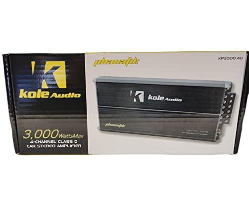 Kole Audio KP3000.4D 3000W Max 4Channel ClassD Compact Car Audio