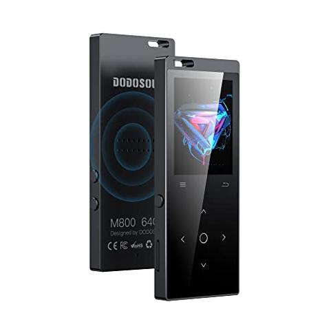 DODOSOUL Reproductor MP3 64GB, Reproductor de Música con Bluetooth