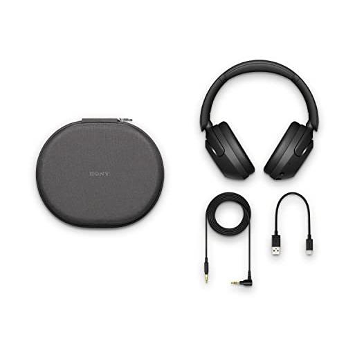 Sony Auriculares con cancelación de ruido extra BASS, auriculares  inalámbricos Bluetooth sobre la oreja con micrófono y control de voz Alexa